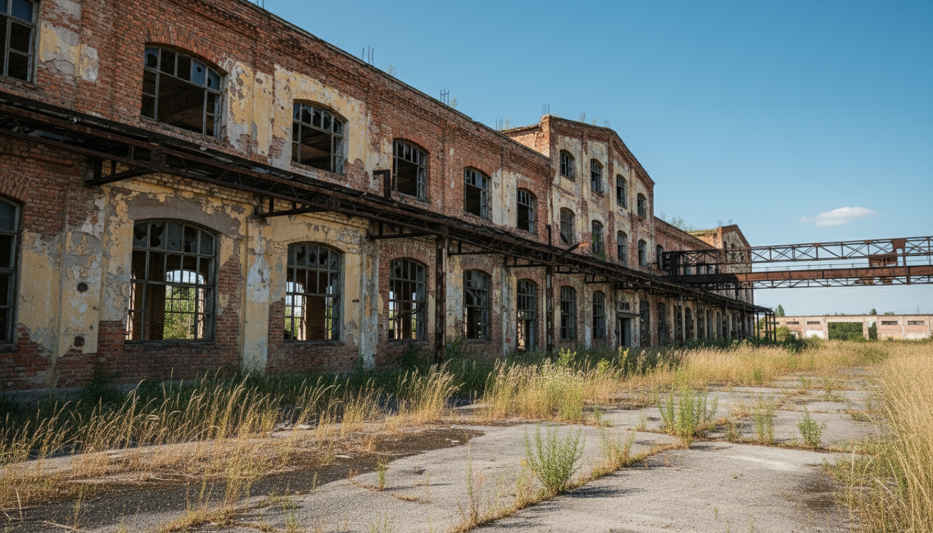 Аварийное здание до сноса