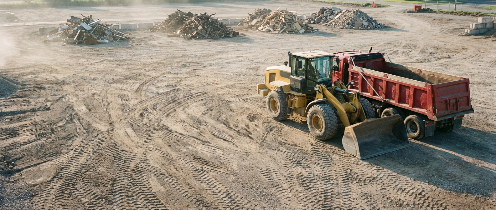 Подготовка площадки под строительство